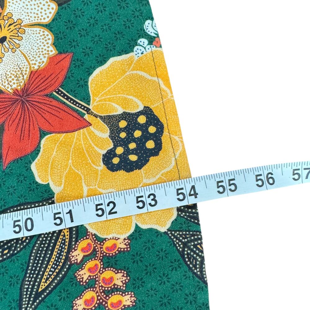 Farm Rio x Anthropologie Verdor Maxi Dress Green Floral - Picture 10 of 11